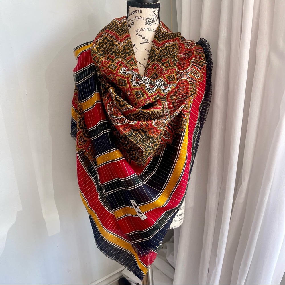Valentino Garavani Vintage Paisley Shawl